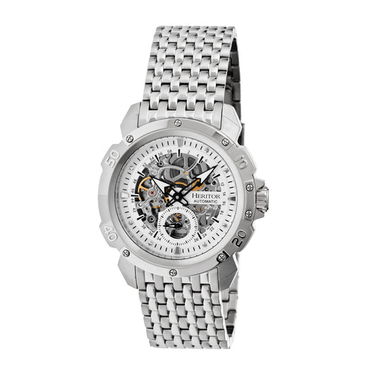 Conrad Stainless Steel Silver | White Dial
