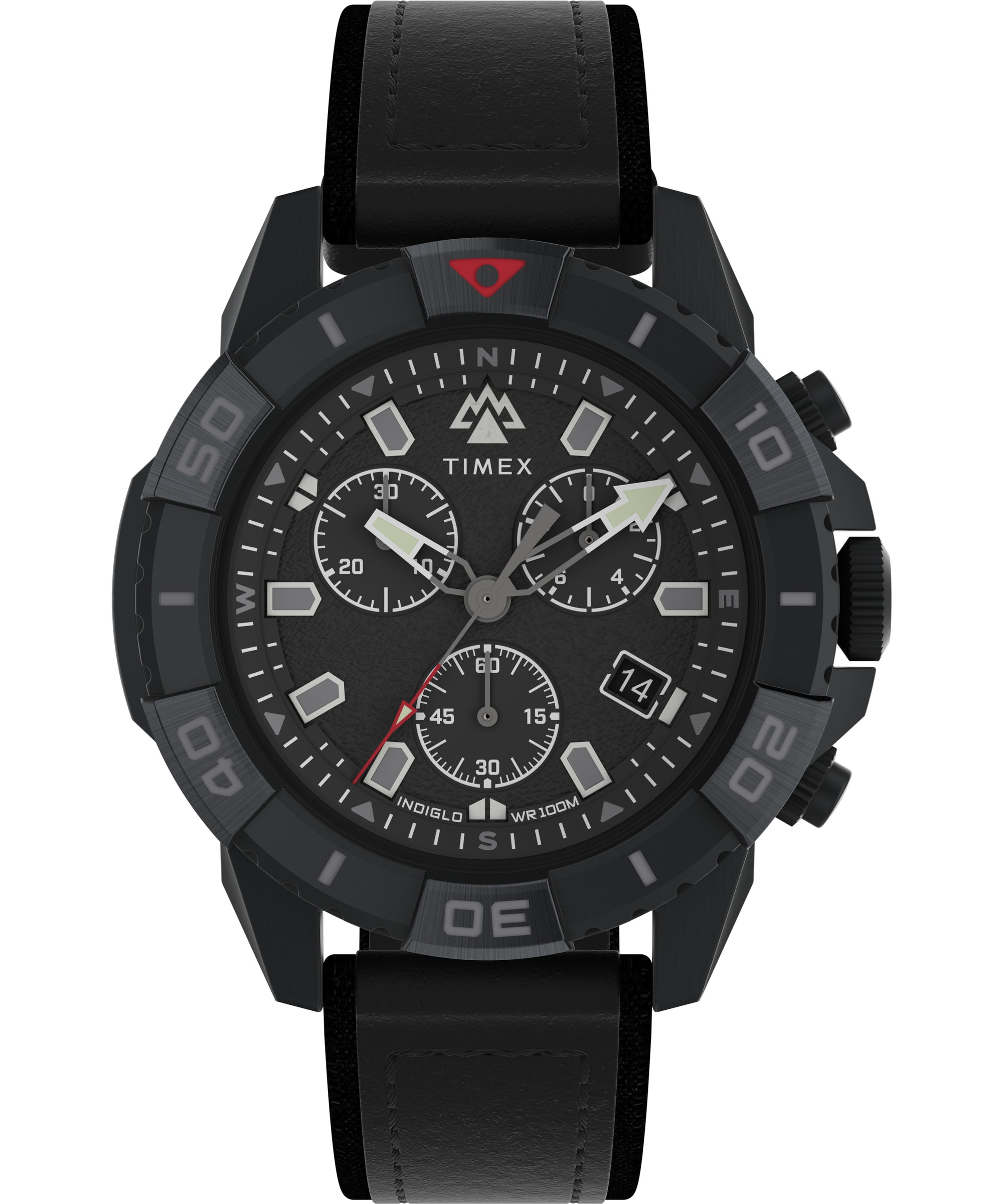 EXPEDITION NORTH Black / Low Lead Brass | Black Dial