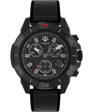 EXPEDITION NORTH Black / Low Lead Brass | Black Dial