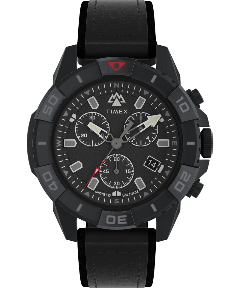 EXPEDITION NORTH Black / Low Lead Brass | Black Dial