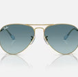 AVIATOR GRADIENT UNISEX / GOLD - BLUE GRADIENT GREY |  Dial