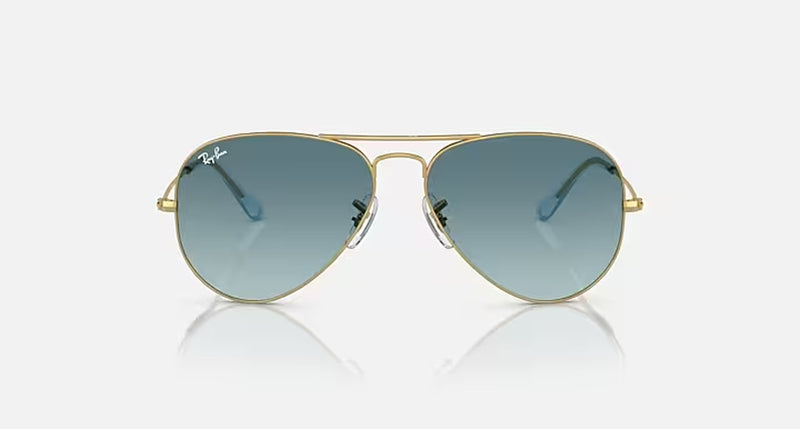 AVIATOR GRADIENT UNISEX / GOLD - BLUE GRADIENT GREY |  Dial