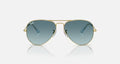 AVIATOR GRADIENT UNISEX / GOLD - BLUE GRADIENT GREY |  Dial
