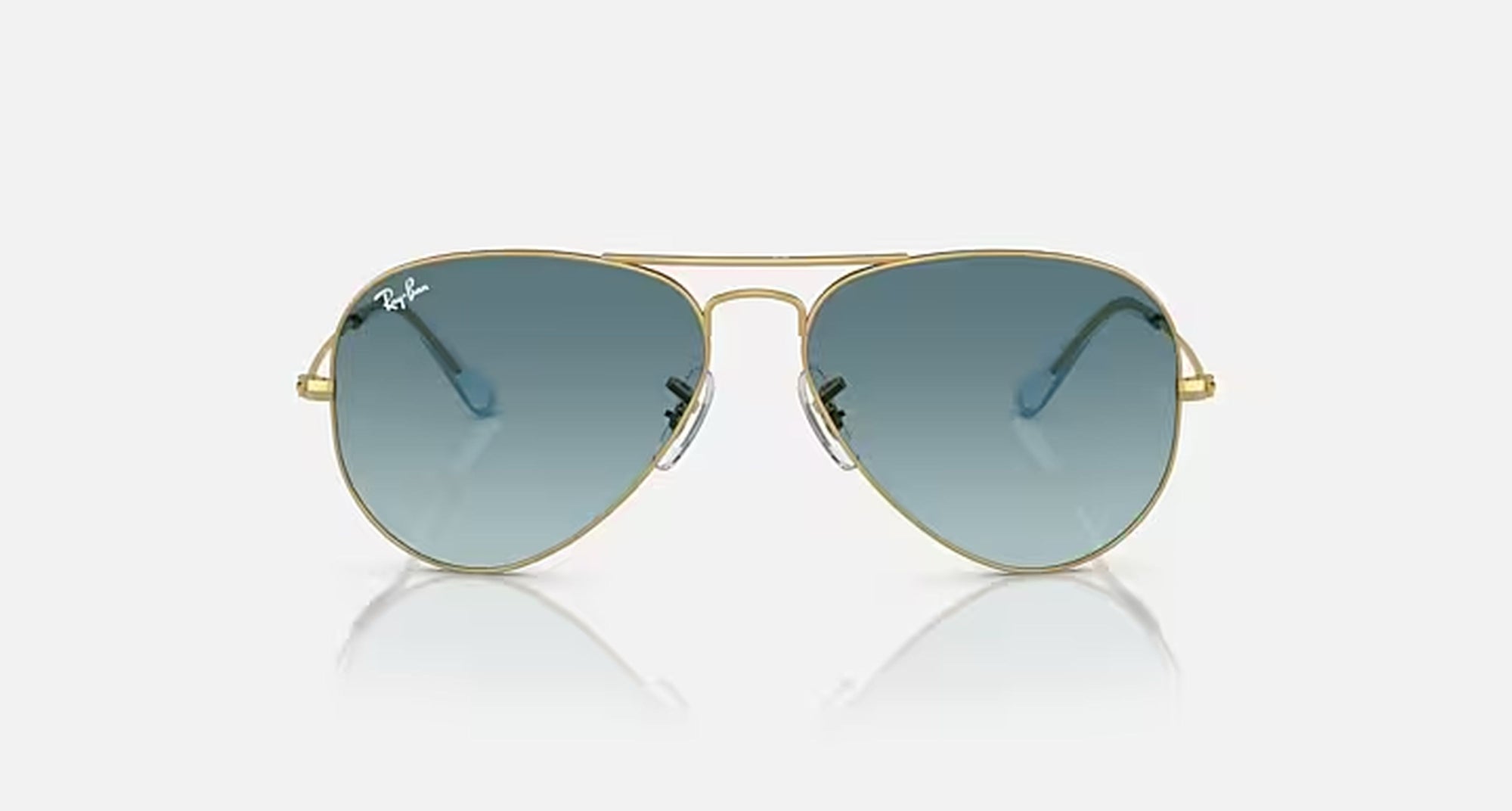 AVIATOR GRADIENT UNISEX / GOLD - BLUE GRADIENT GREY |  Dial