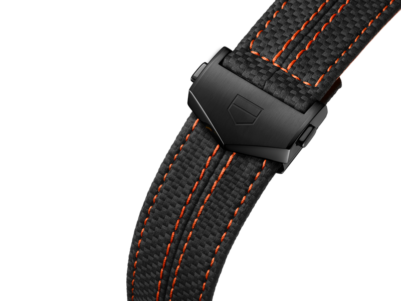 Carrera X Porsche Orange 44mm Black | Black Dial