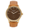 Lincoln Small Second Chocolate | Brown Dial