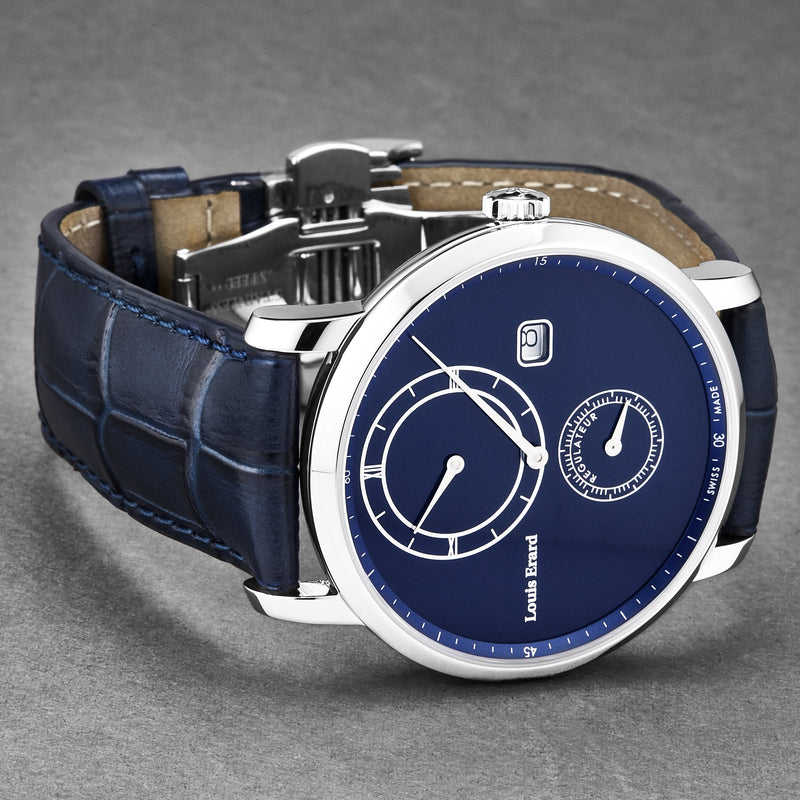 Le Rgulateur 86236AA25BDC555 / Blue | Blue Dial