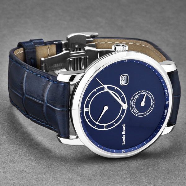 Le Rgulateur 86236AA25BDC555 / Blue | Blue Dial
