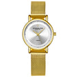 Symphony Gold Stainless Steel | Silver Dial