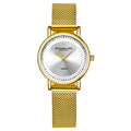 Symphony Gold Stainless Steel | Silver Dial