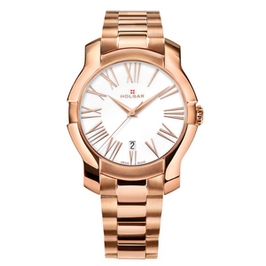 Women's White Dial, 5N Rose Gold Case and Bracelet | White Dial