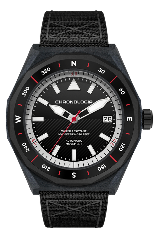 Ranger Black White/Canvas | Black Dial