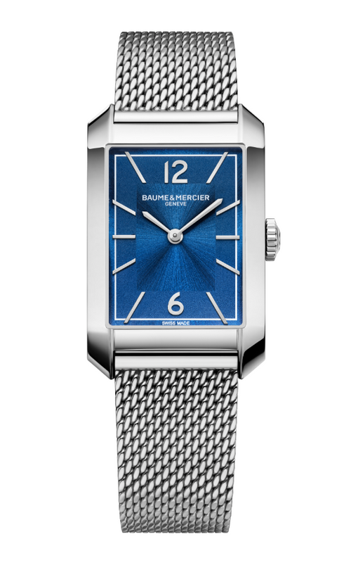 Hampton Blue / Milanese | Blue Dial