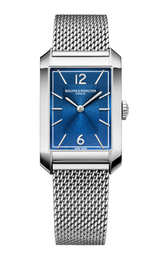 Hampton Blue / Milanese | Blue Dial