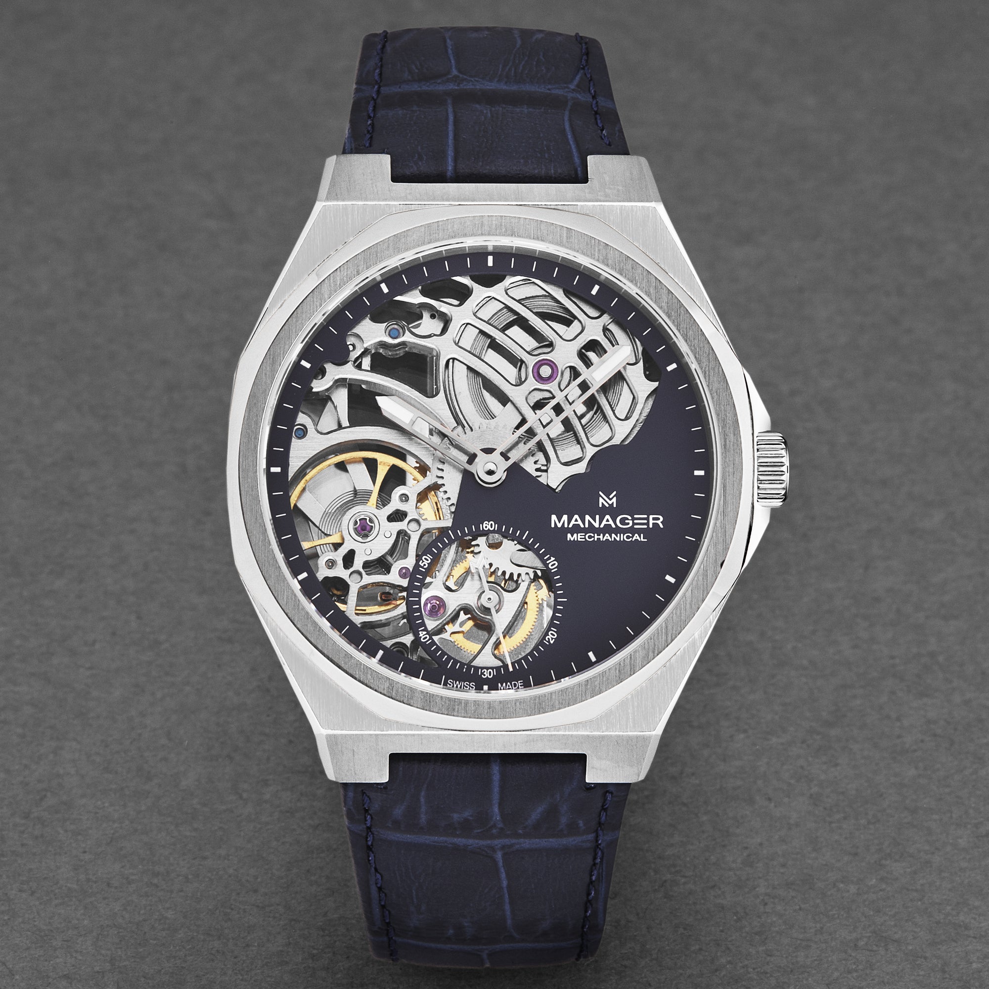 Revolution MAN-RM-03-SL / Blue | Blue Dial