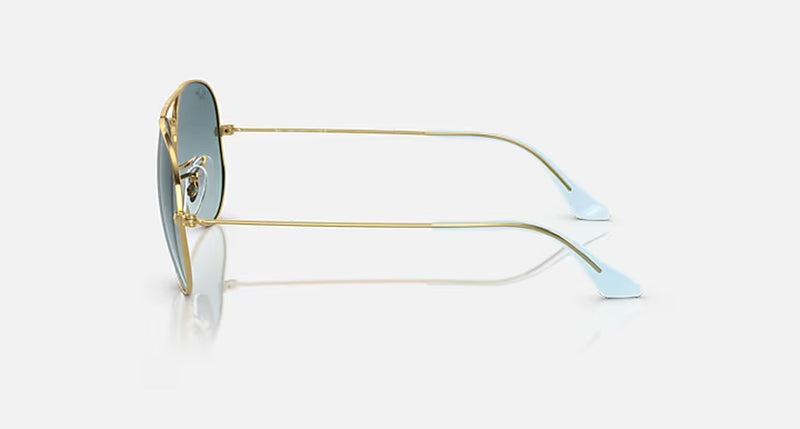 AVIATOR GRADIENT UNISEX / GOLD - BLUE GRADIENT GREY |  Dial