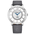 Symphony Grey/Leather/Silver Dial/Silver Case | Silver Dial