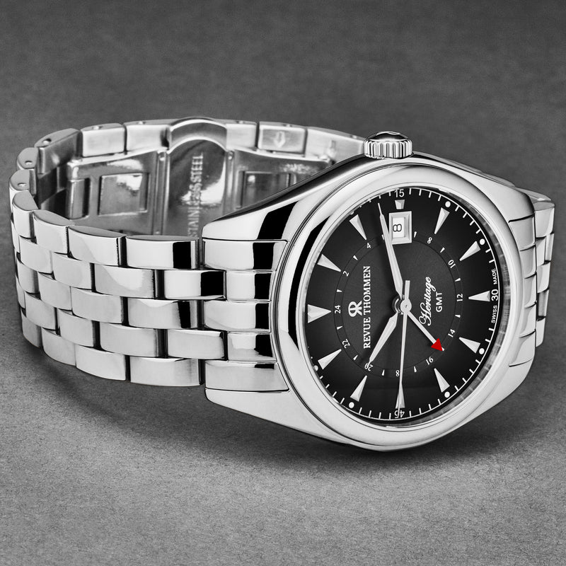 Heritage 21010.2337 / Black | Black Dial