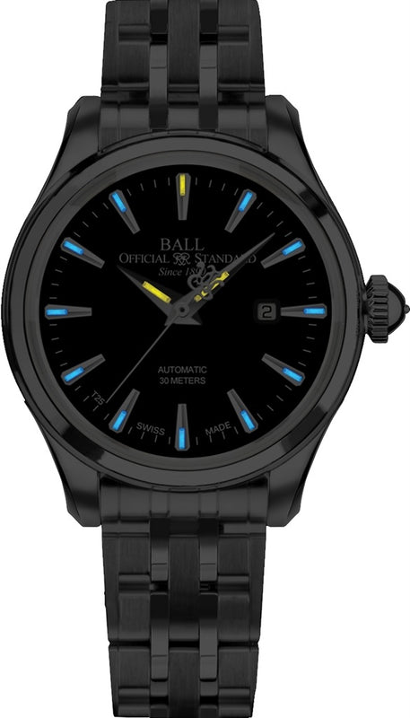 Trainmaster Eternity Ladies Black / Steel | Black Dial