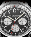 Monaco Chronograph Black/Silver | Black Dial