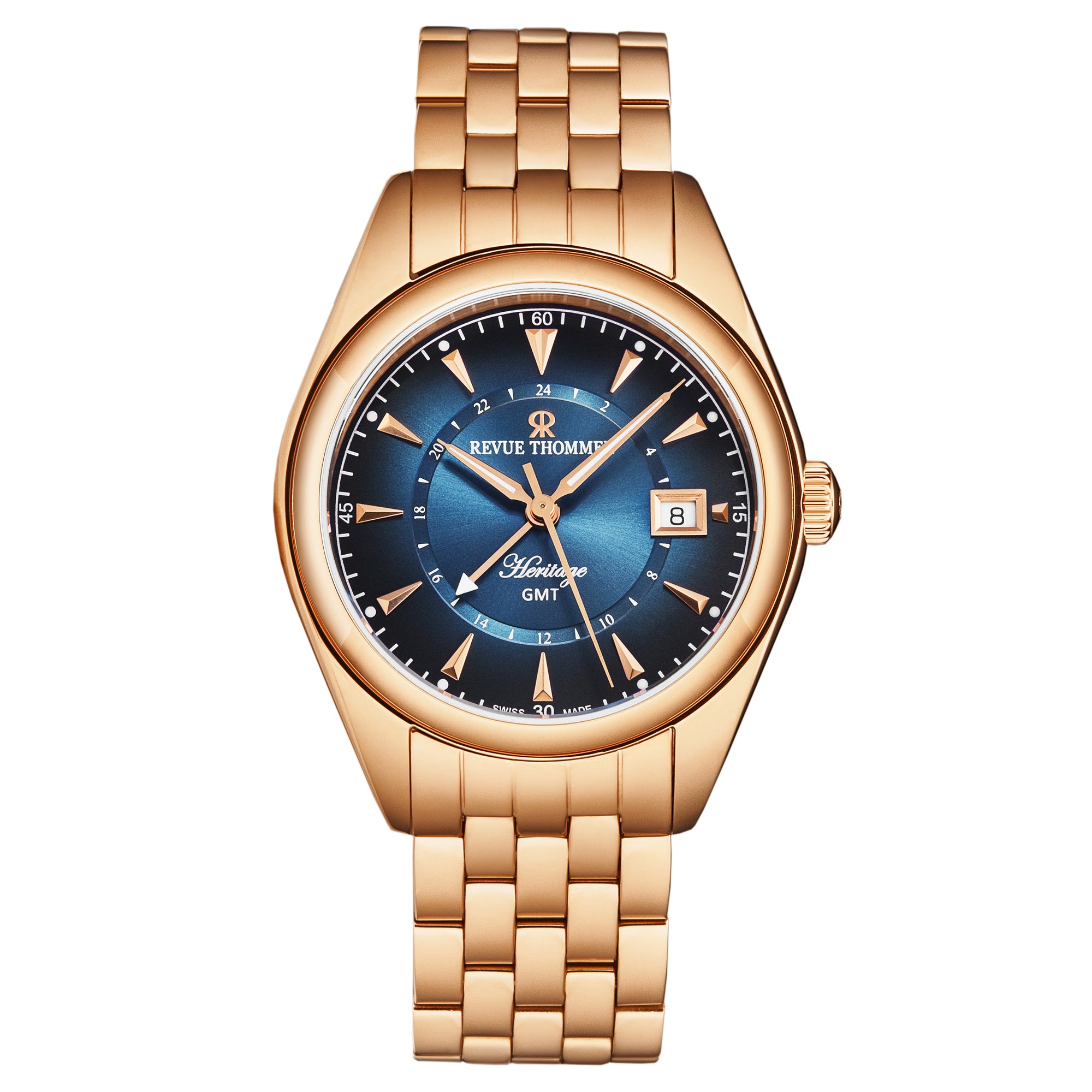 Heritage 21010.2365 / Blue | Blue Dial