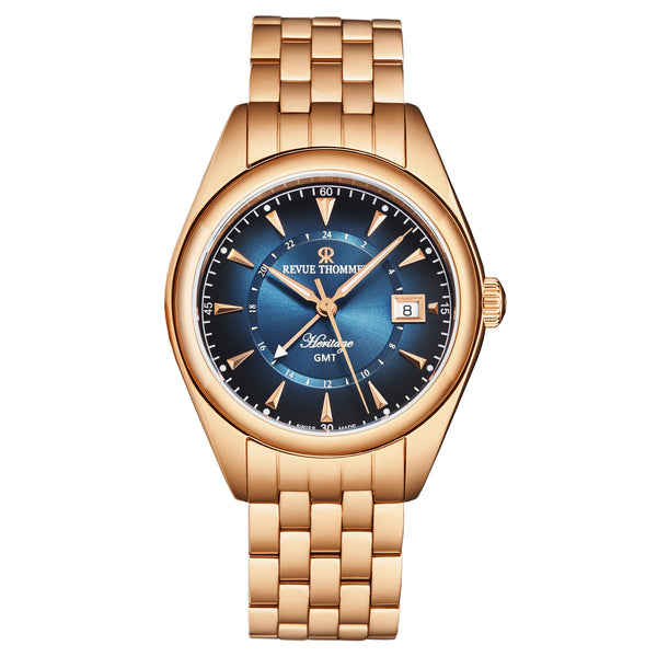 Heritage 21010.2365 / Blue | Blue Dial