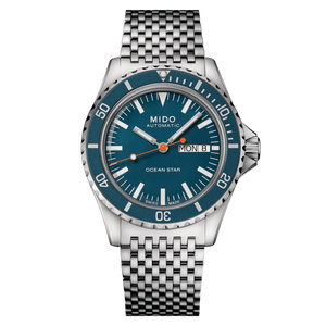 Ocean Star Stainless Steel/Blue | Black Dial