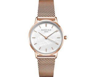 Pearl Edit 36mm / White Mother-of-Pearl / Rose Gold | White Mother-of-Pearl Dial