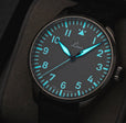 Augsburg Grau 42 Automatic / Leather Strap | Gray Dial
