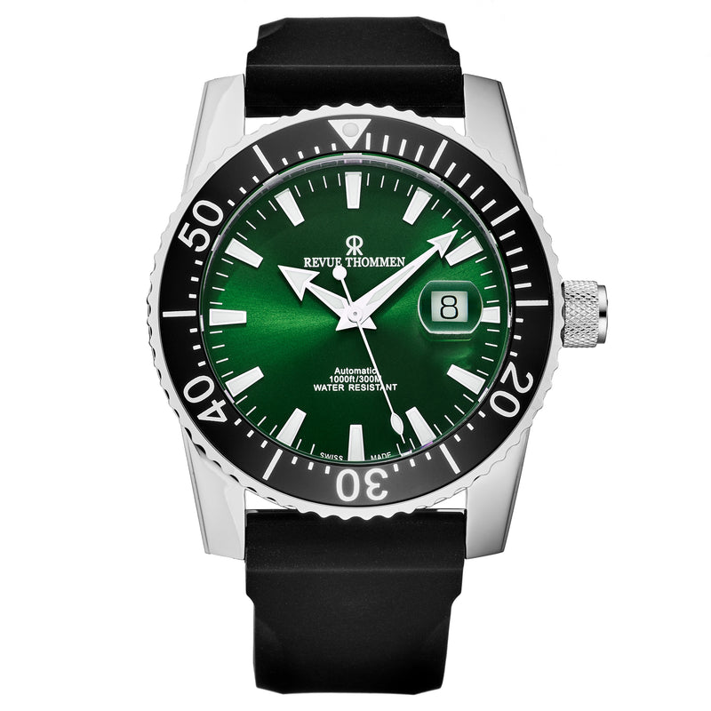 Diver 17030.2524 / Green | Green Dial