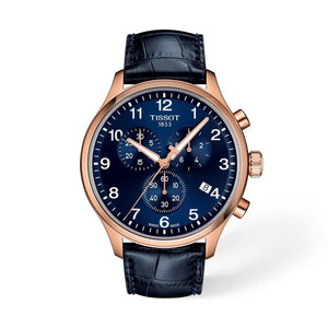 Chrono XL Classic Blue / Blue Leather Blue Dial