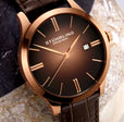 Symphony Rose/ Brown | Black Dial