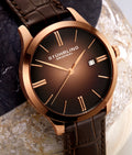 Symphony Rose/ Brown | Black Dial