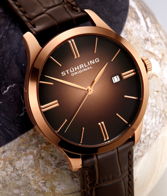 Symphony Rose/ Brown | Black Dial