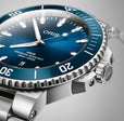 Aquis Date 43.5mm | Blue Dial