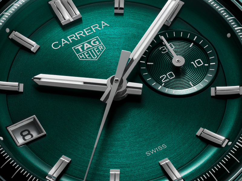 Carrera 39mm Thrilling Teal | Green Dial