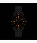 Super Sea Wolf Black Dial/Black Top Ring SS Silver Dial