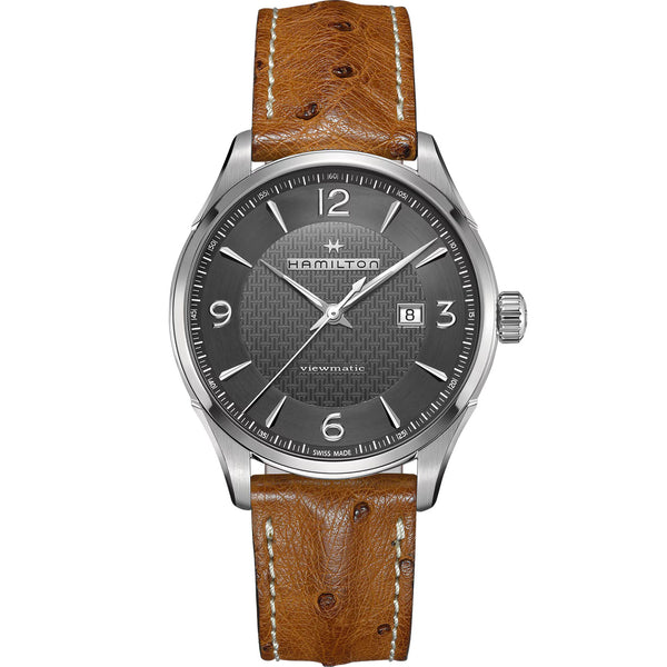 Jazzmaster Brown/SS | Grey Dial