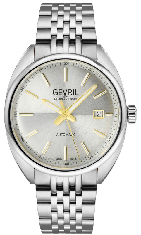 Five Points Gevril Swiss Made Automatic Five points Sellita SW200 | Silver Dial