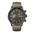 Hawker Hurricane Classic Chronograph Gray Dial / Leather | Gray Dial