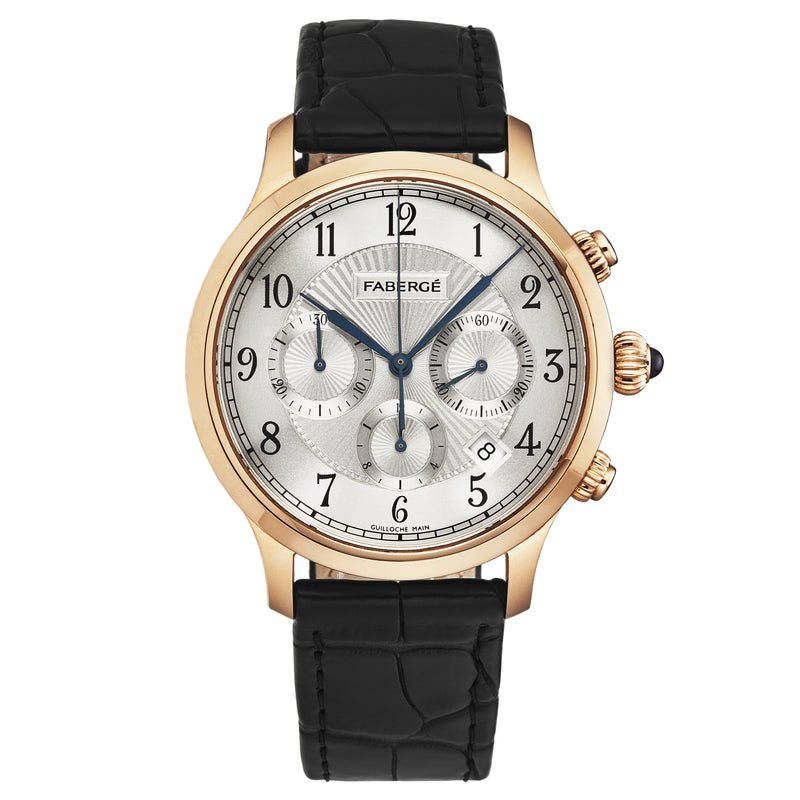 Agathon FAB-208 / Silver | Silver Dial