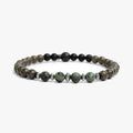Gray Wood, Green Kambaba Jasper M (7.25" Wrist) |  Dial