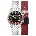 Bradner GMT Automatic Black / Stainless Steel Black Dial