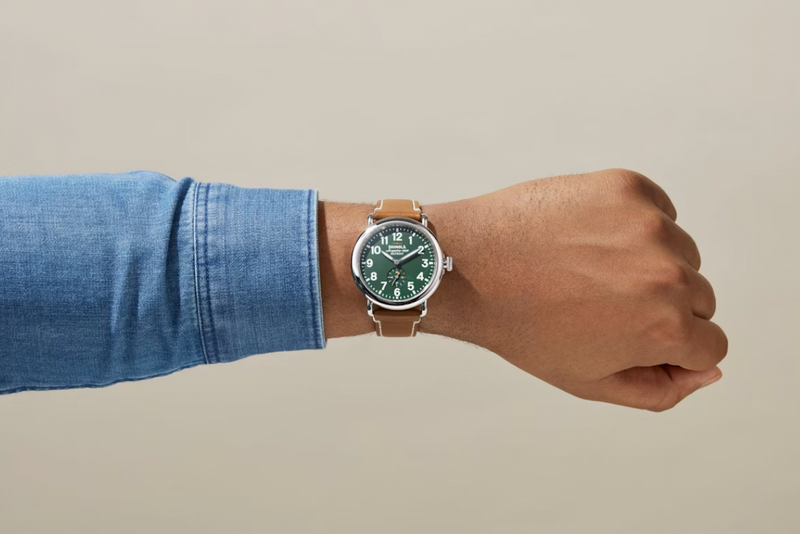 Runwell 41 green | Green Dial