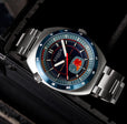 Giulia Meca-Quartz Blue / Stainless Steel | Blue Dial