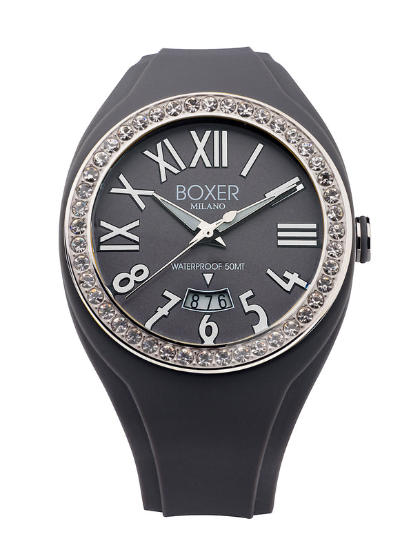 Luminous Boxer Milano luminous hand Gray watch