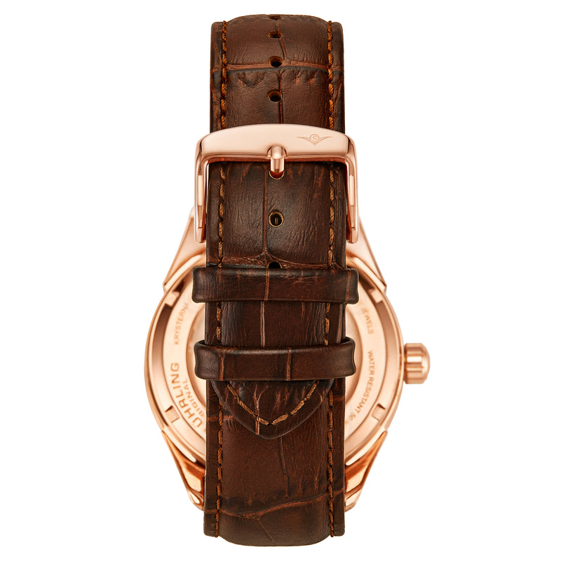 Legacy 943A Watch Brown/Leather | Silver Dial