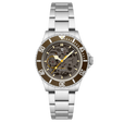 Atlantica Brown / Stainless Steel | Brown Dial