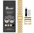 MET.615 | Jubilee Stainless Steel Watch Band 22mm / Gold |  Dial