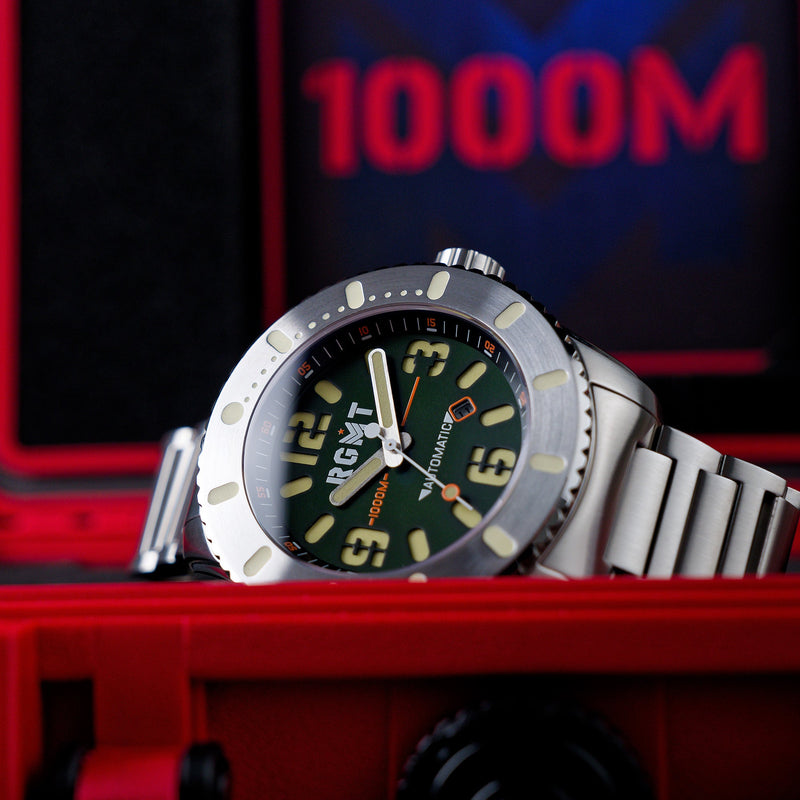 ALL BRITE AUTOMATIC GREEN / STAINLESS STEEL | Green Dial